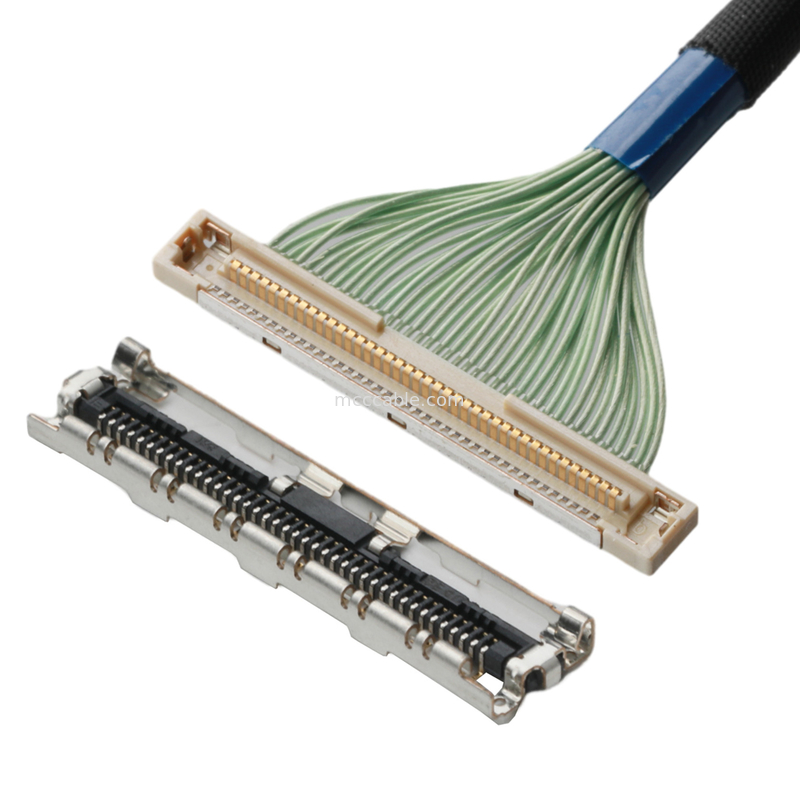 0.4mm Pitch  DF36-40P-0.4SD Micro Coaxial Cable kabel konektor lvds