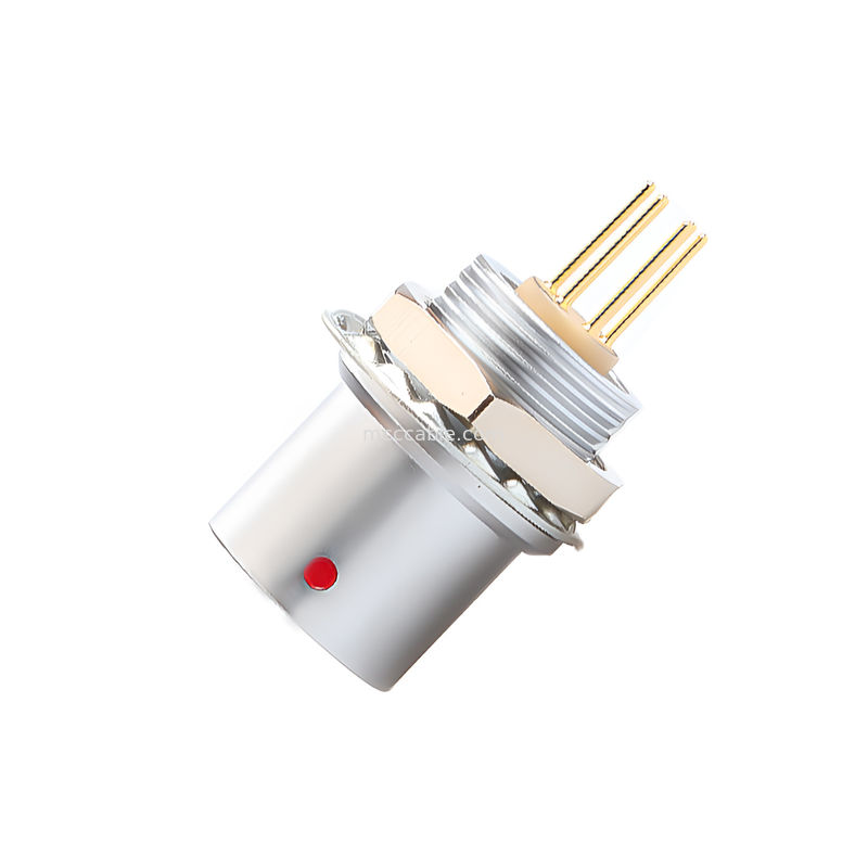 Push-pull konektor penguncian diri Kontrol industri lingkaran B Seri Z6 Konektor 6-pin Wanita ke 6-pin Sensor sinyal