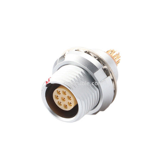 Bulat seri tahan air Push-pull self-locking Z3 8Pin Untuk pemasangan eksternal dari konektor sasis