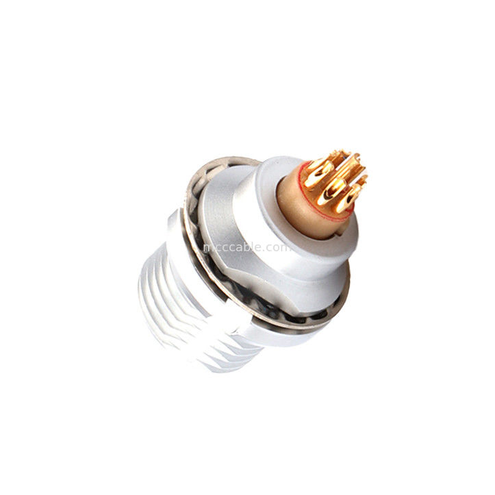 Bulat seri tahan air Push-pull self-locking Z3 8Pin Untuk pemasangan eksternal dari konektor sasis