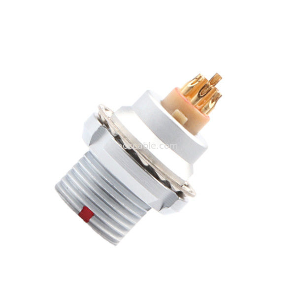 Bulat seri tahan air Push-pull self-locking Z3 8Pin Untuk pemasangan eksternal dari konektor sasis