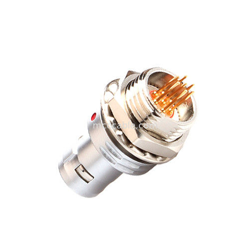 Konektor Bulat T9 7Pin Fixed Plug Nut Fixed Military Medical Aerospace Equipment Connector
