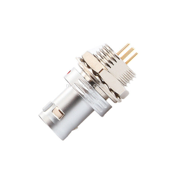 Konektor Bulat T9 7Pin Fixed Plug Nut Fixed Military Medical Aerospace Equipment Connector