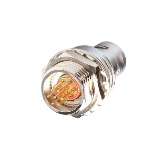 Konektor Bulat T9 7Pin Fixed Plug Nut Fixed Military Medical Aerospace Equipment Connector