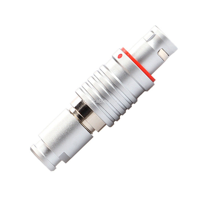 Push-pull Self-locking T6 Sealed Plug IP54 Konektor Industri, Konektor Banyu Bulat Seri M B