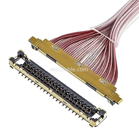 20531 20532 20533 040T 040E 2799-040 pitch Jenis perekat vertikal sudut kanan Konektor mikro-koaksial