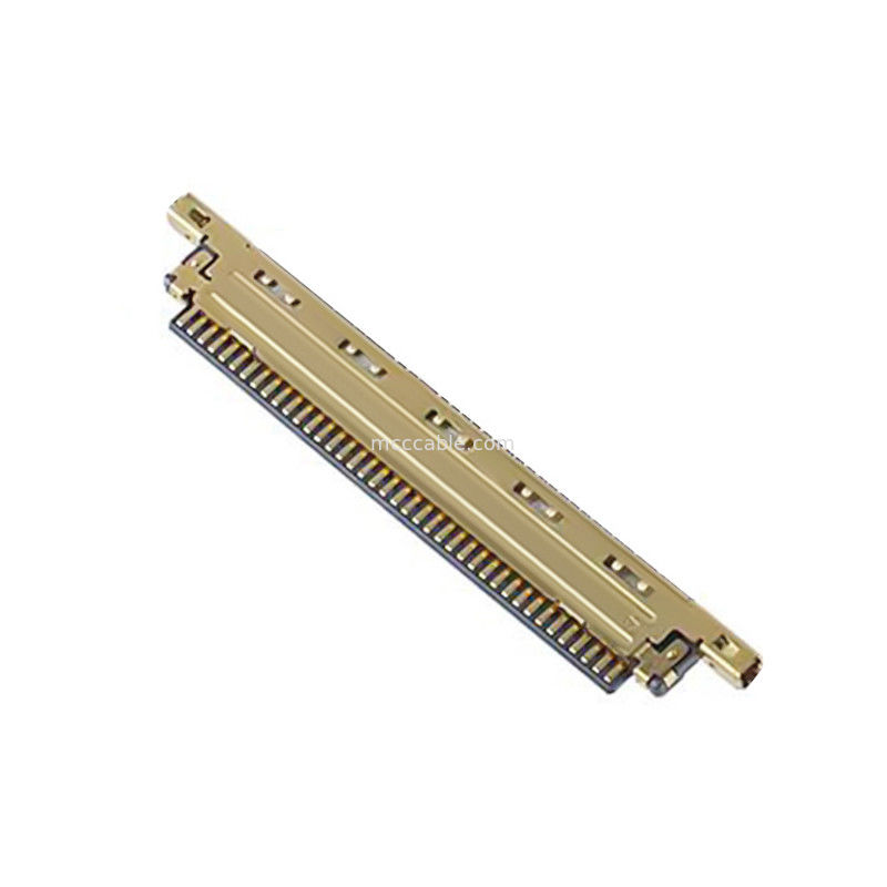 20453 20454 20455-240T A40E-76 2574 2576-0402 Kabel koaksial 0,4 mm pitch Jenis perkawinan horizontal mikro-koaksial