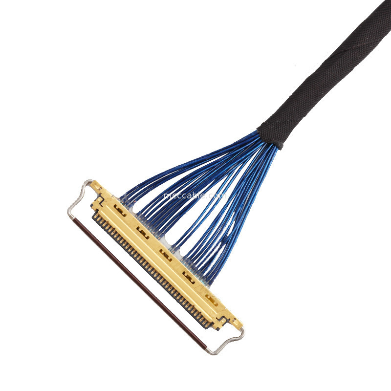 44AWG SGC LVDS EDP Cable  0.5mm Pitch 20453-330t-13 Hingga 20453-340t-13