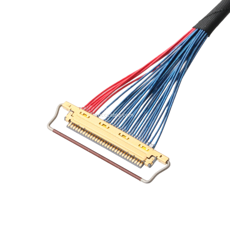 LVDS CABLE konektor koaksial mikro 20453-230T-03 untuk FI-RE51CL 51Pin pitch 0,5mm