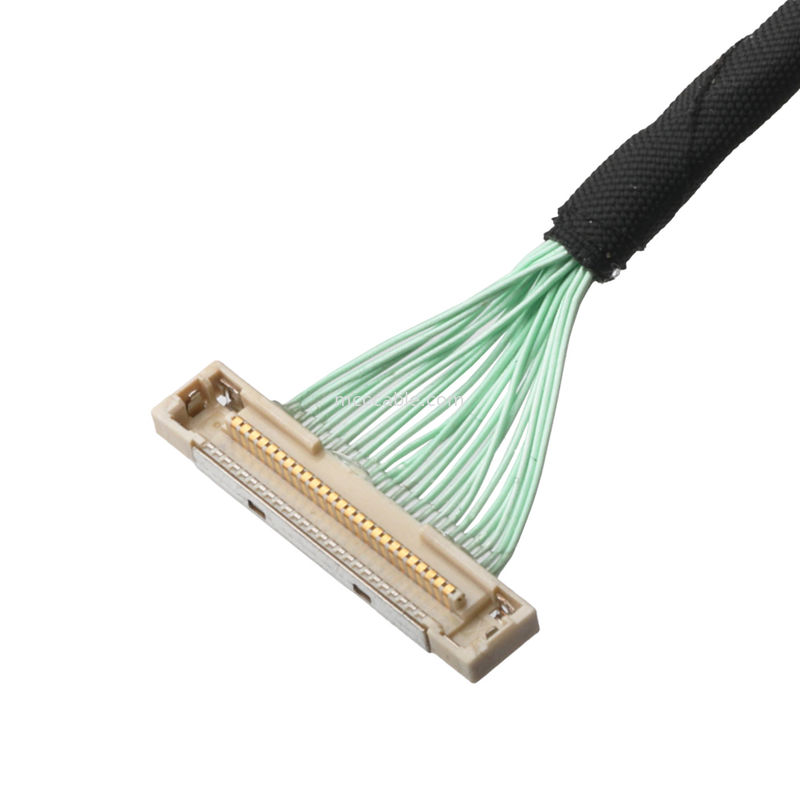 Connector UAV kabel perakitan Lvds Edp Kabel perakitan DF36-25P-0.4SD Micro koaksial kabel