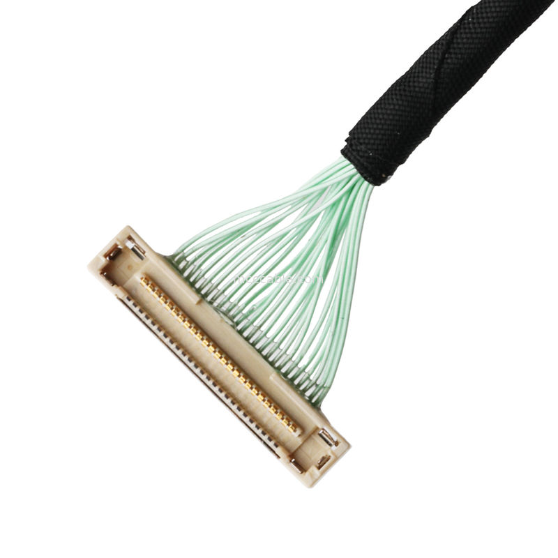 Connector UAV kabel perakitan Lvds Edp Kabel perakitan DF36-25P-0.4SD Micro koaksial kabel