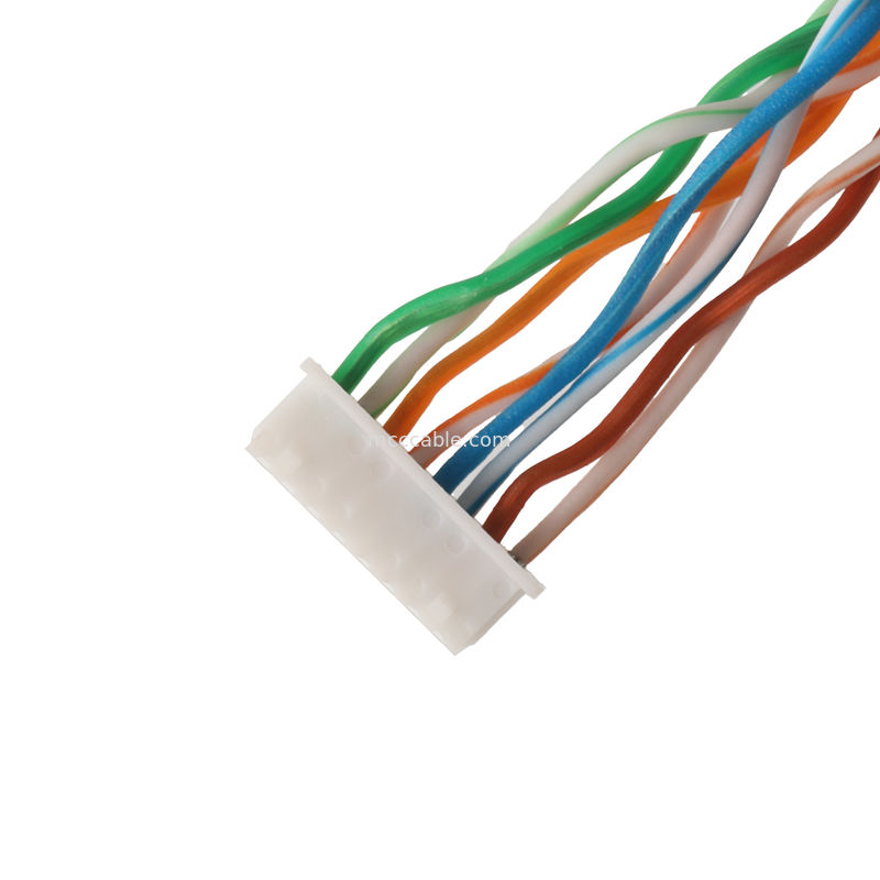 IP67 Waterproof 8-Pin Circular Connector SA812/S8S dengan kabel CAT5e untuk sistem kamera