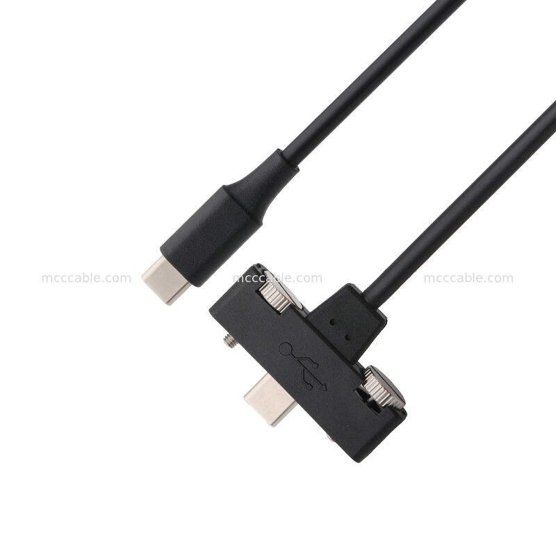 Kabel USB C ke USB C, High-Speed 40Gbps Transfer, 100W PD Charging, Dilindungi