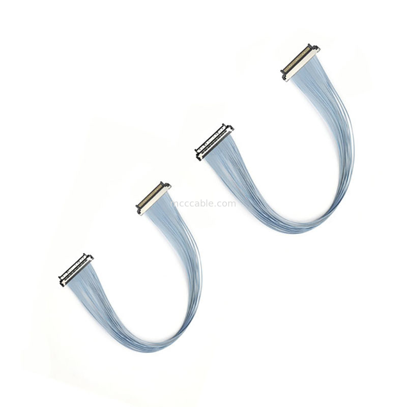 0.4mm Ultra-HD Video Transmission USL20-30SS-016B Kabel Koaksial Mikro Mendukung 4K @ 60fps Sistem Kamera