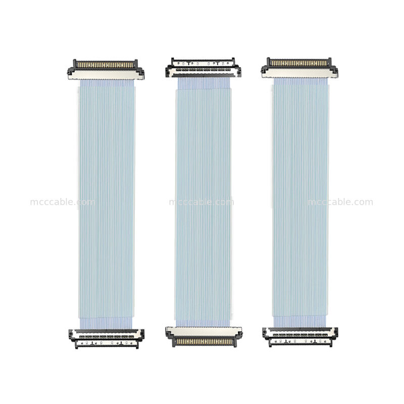 USL20-30SS-025BH 0.4mm Micro Coax Ribbon Cable Shockproof & Anti-Vibration Connector Untuk Drone Gimbal Cams