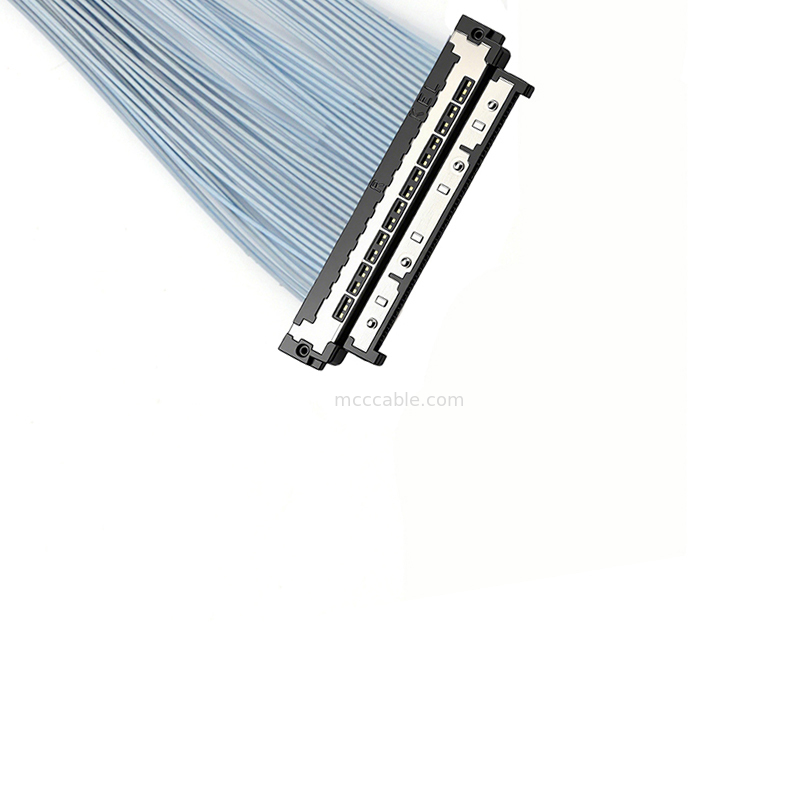 0.4mm Ultra-HD Video Transmission USL20-30SS-016B Kabel Koaksial Mikro Mendukung 4K @ 60fps Sistem Kamera