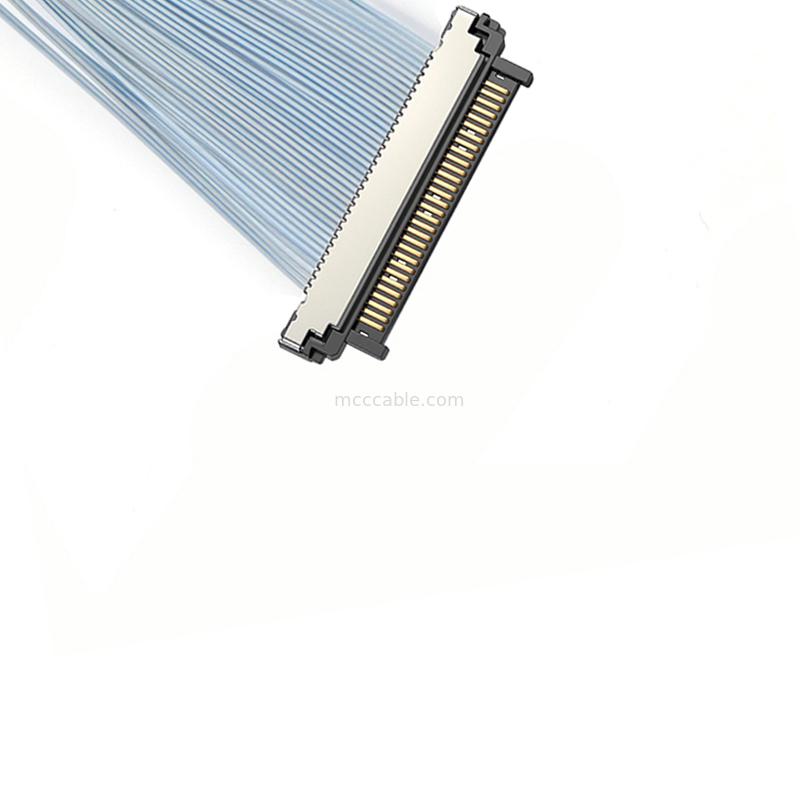 0.4mm Ultra-HD Video Transmission USL20-30SS-016B Kabel Koaksial Mikro Mendukung 4K @ 60fps Sistem Kamera