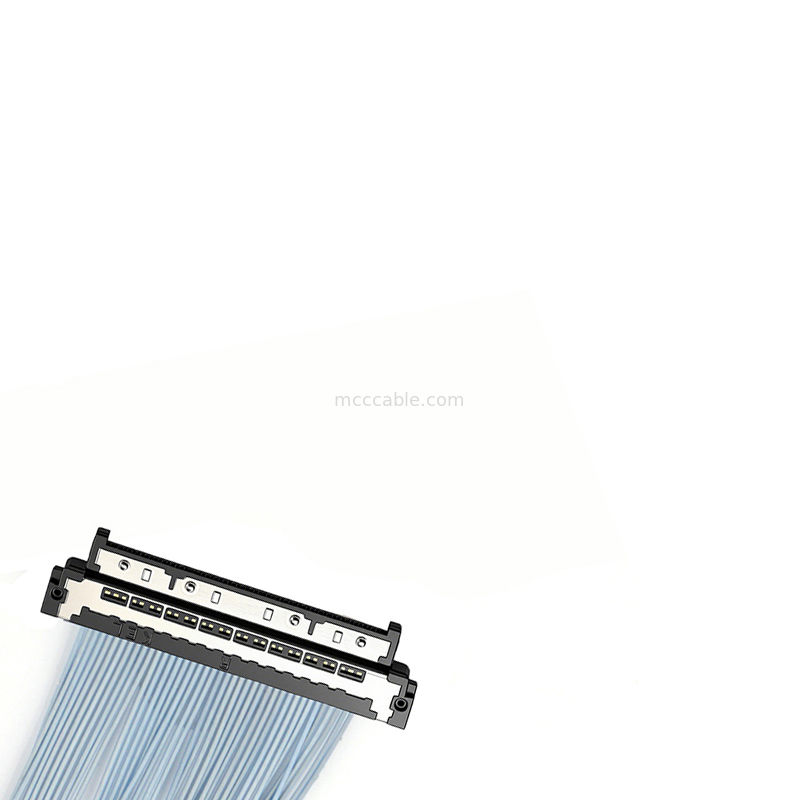 Precision 0.4mm USL20-30SS-016C Micro Coaxial Cable ZIF Connector untuk Kamera Pengawasan Resolusi Tinggi 8MP+