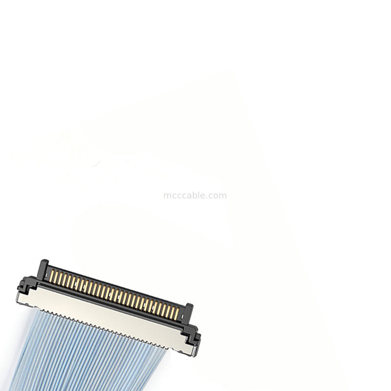 Precision 0.4mm USL20-30SS-016C Micro Coaxial Cable ZIF Connector untuk Kamera Pengawasan Resolusi Tinggi 8MP+