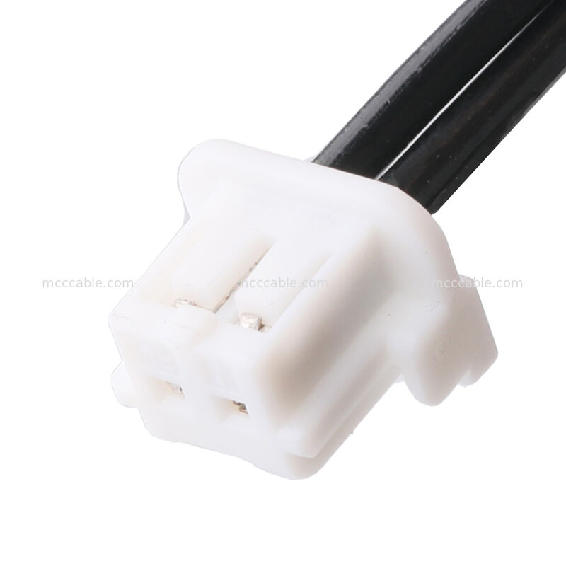 90 derajat DC Plug 2.1x5.5mm ke 2-Pin Kabel Majelis - UL2648 24AWG