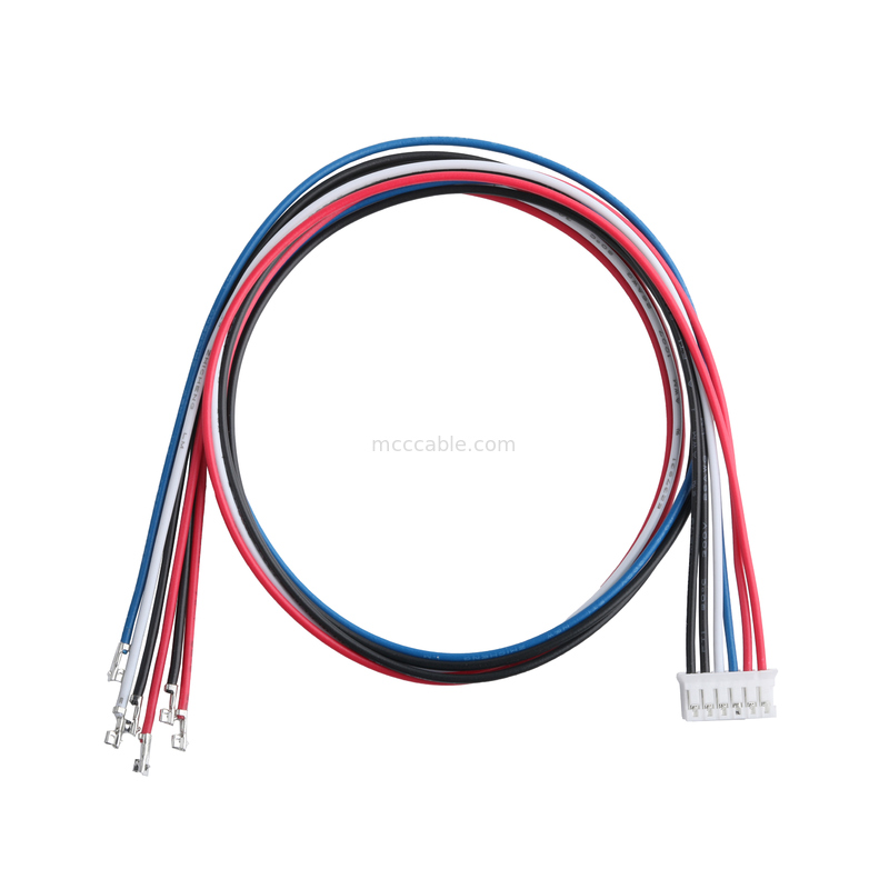 Rangkaian Kabel 6-Pin ke 6-Pin - Pitch 2.0mm UL1007 26AWG - Pinout Kustom