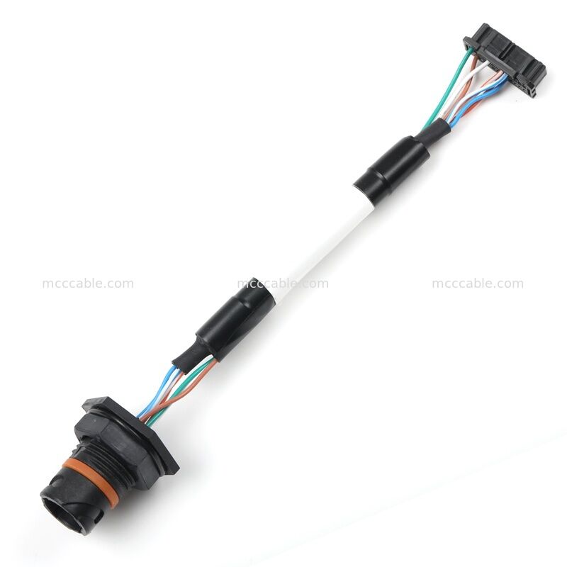 Custom Samtec ACRK-12 Lingkaran untuk Molex Micro-Lock 26-Pin Kabel Majelis CAT6A