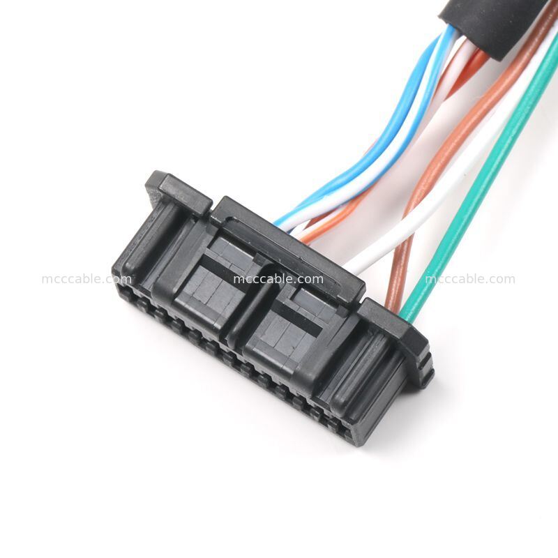 Custom Samtec ACRK-12 Lingkaran untuk Molex Micro-Lock 26-Pin Kabel Majelis CAT6A