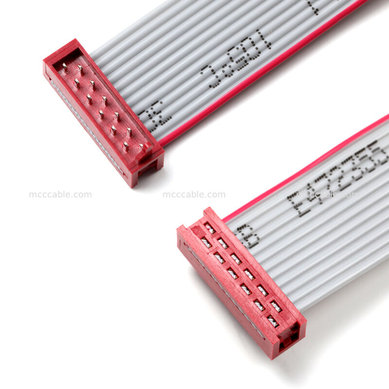 IDC Flat Ribbon Cable Assembly    2.54 mm Dual-Row Connector, Custom OEM