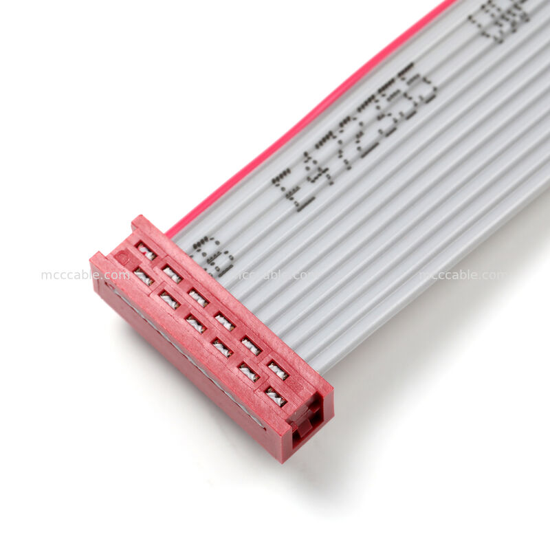 IDC Flat Ribbon Cable Assembly    2.54 mm Dual-Row Connector, Custom OEM