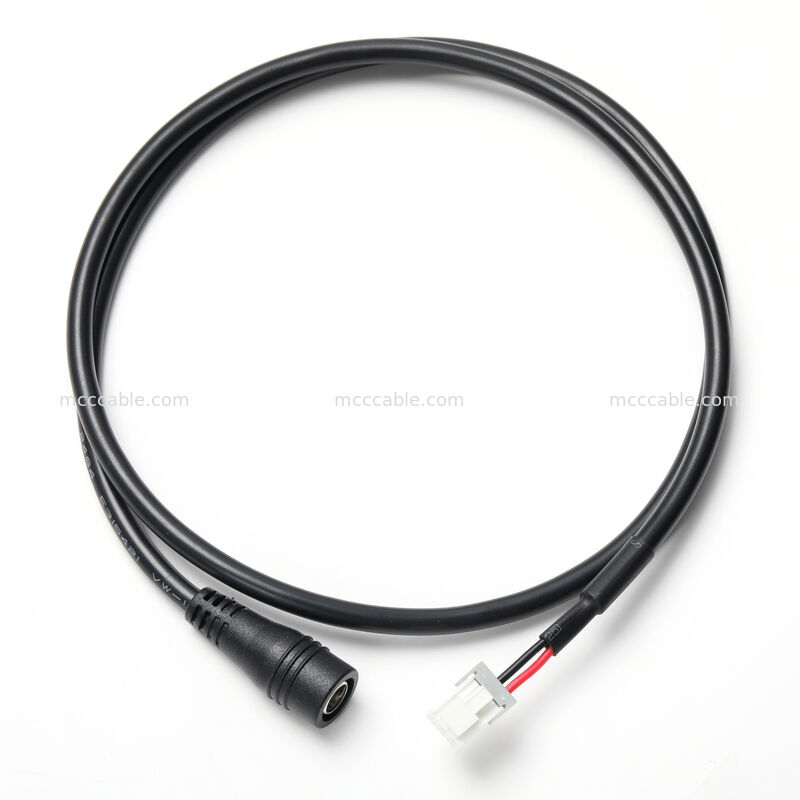 Rakitan Kabel Harness DC 5.5×2.1 Female ke 3-Pin – Interkoneksi Daya OEM Kustom