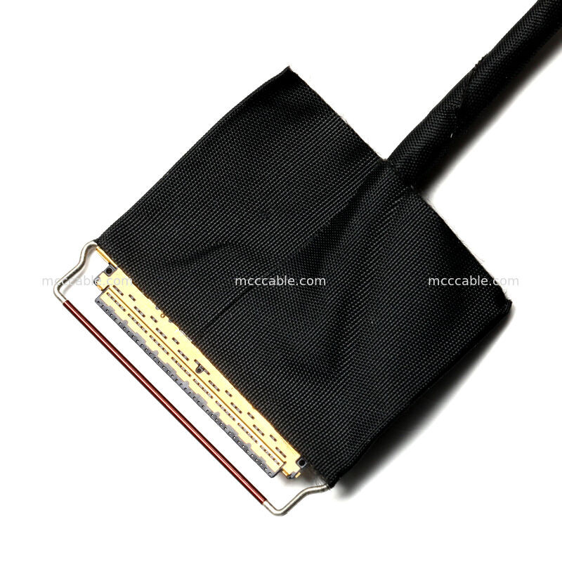 20453-030T sampai 20453-040T eDP Micro Coax Cable Assembly untuk LCD Display