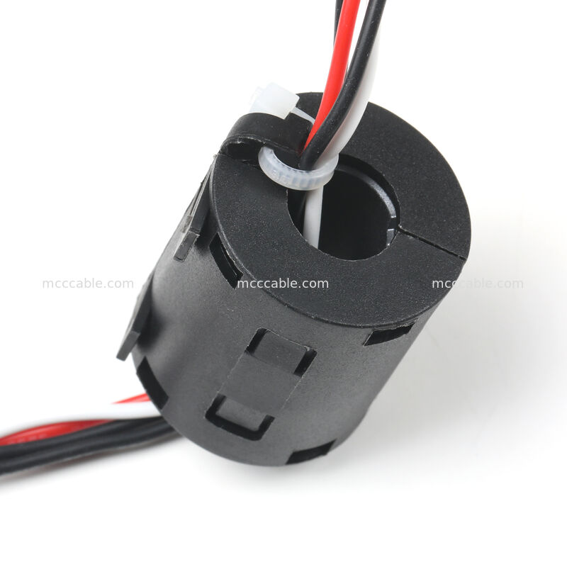 Harness Kabel Daya Terminal Pisau Betina 6,3mm dengan Inti Ferit UL3239