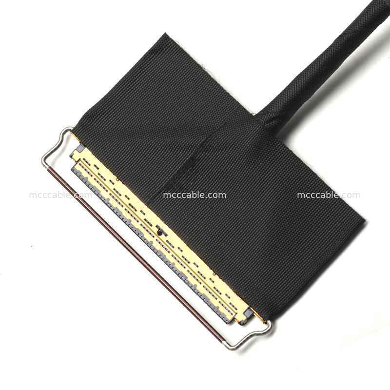 Rakitan Kabel Display Micro Coax 20453 50Pin hingga 30Pin Kustom untuk Papan Driver LCD