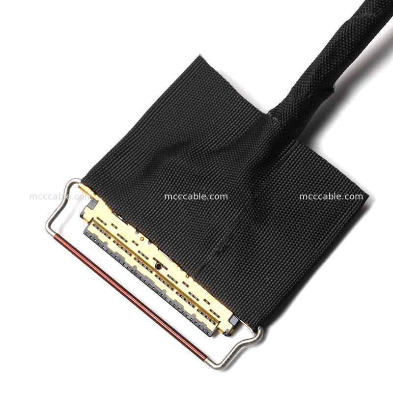 Rakitan Kabel Display Micro Coax 20453 50Pin hingga 30Pin Kustom untuk Papan Driver LCD