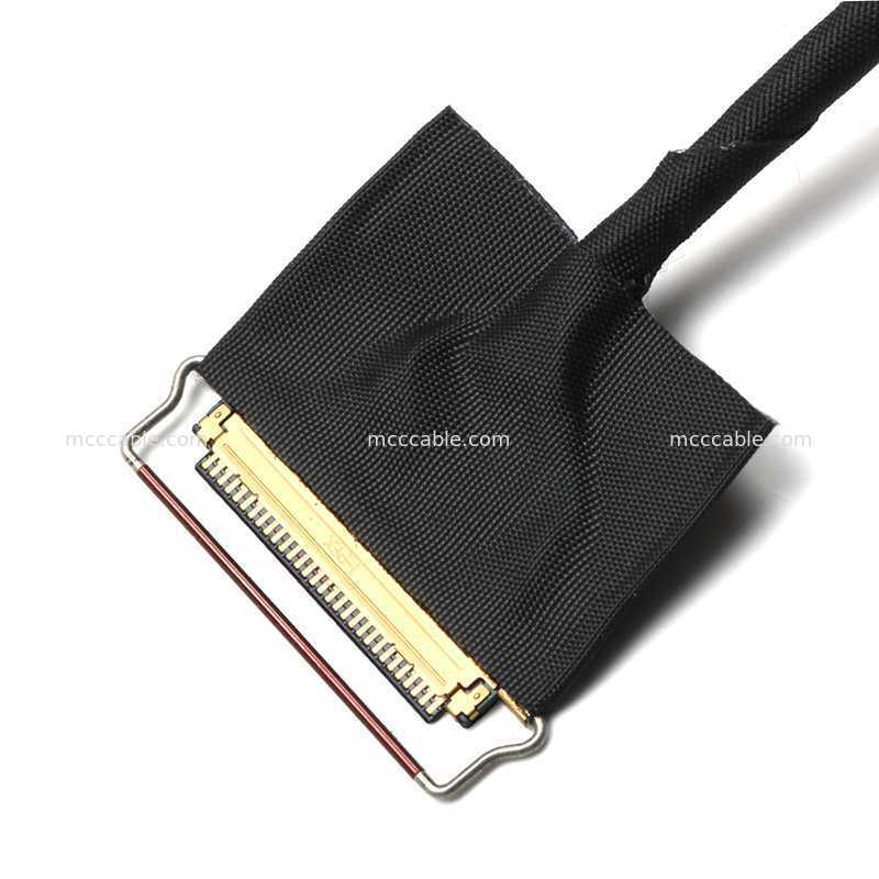 Rakitan Kabel Display Micro Coax 20453 50Pin hingga 30Pin Kustom untuk Papan Driver LCD