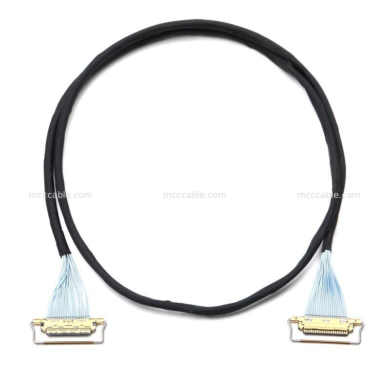 Custom Micro HDMI ke Mini HDMI Micro Coax Kabel Majelis untuk Sistem Tampilan Tertanam