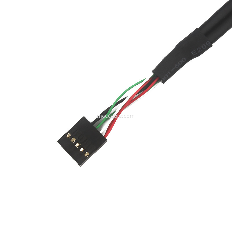 2.54mm Dual Usb Wire Harness Bb To Sbc 10 POS MOLEX 22552101 kabel