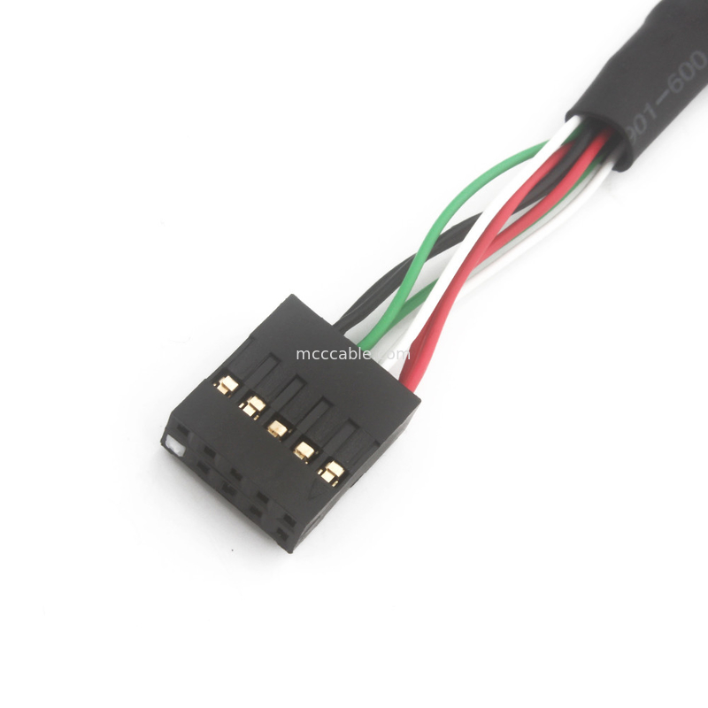 2.54mm Dual Usb Wire Harness Bb To Sbc 10 POS MOLEX 22552101 kabel