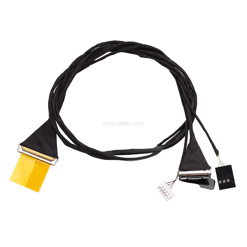 4 Pin Usb 20454-040t Edp Lvds Kabel Jst Phr-5 Lvds Kabel lampu latar
