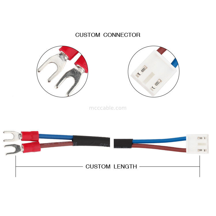 3.96mm Pitch Kustom Wiring Harness JST VHR-3N Ke SVL1.25-3.5 lvds kabel konektor 2 pin
