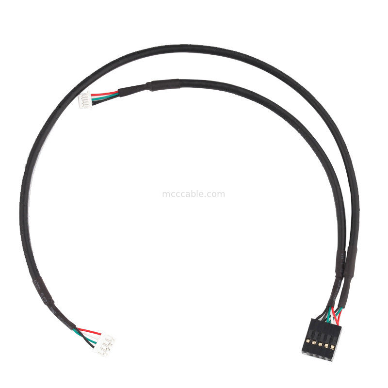 28AWG LED Harness Cable Assembly JST PHR-5P TO SH1.0 5P 1.0mm Pitch