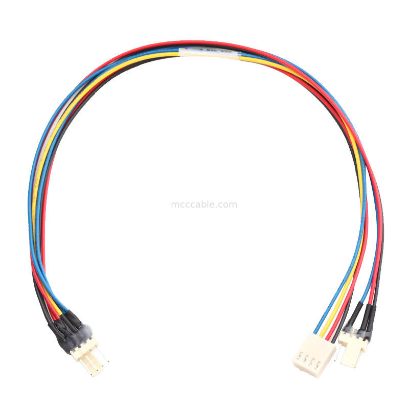 JST JH 2.5mm 4 Pin Molex 4 Wire Fan Y Cable Assembly lvds 4 pin konektor kabel
