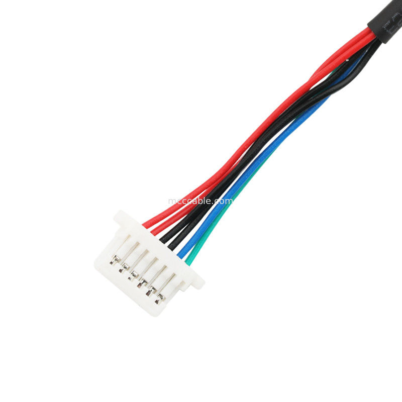 JST SHLP-06V-SB SHR-6P Harness Cable Assembly Untuk Mengirimkan Sinyal / Tenaga Listrik