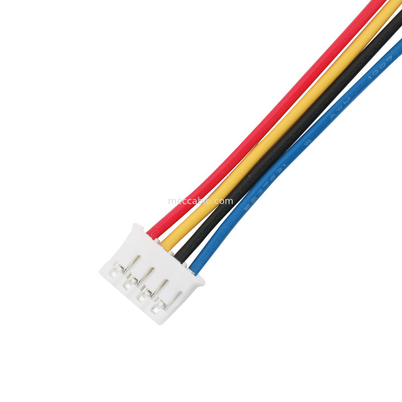 Perakitan Kabel Harness PH2.0 PHR-4P 4 Pin 0.2mm Pitch 400mm Panjang OEM